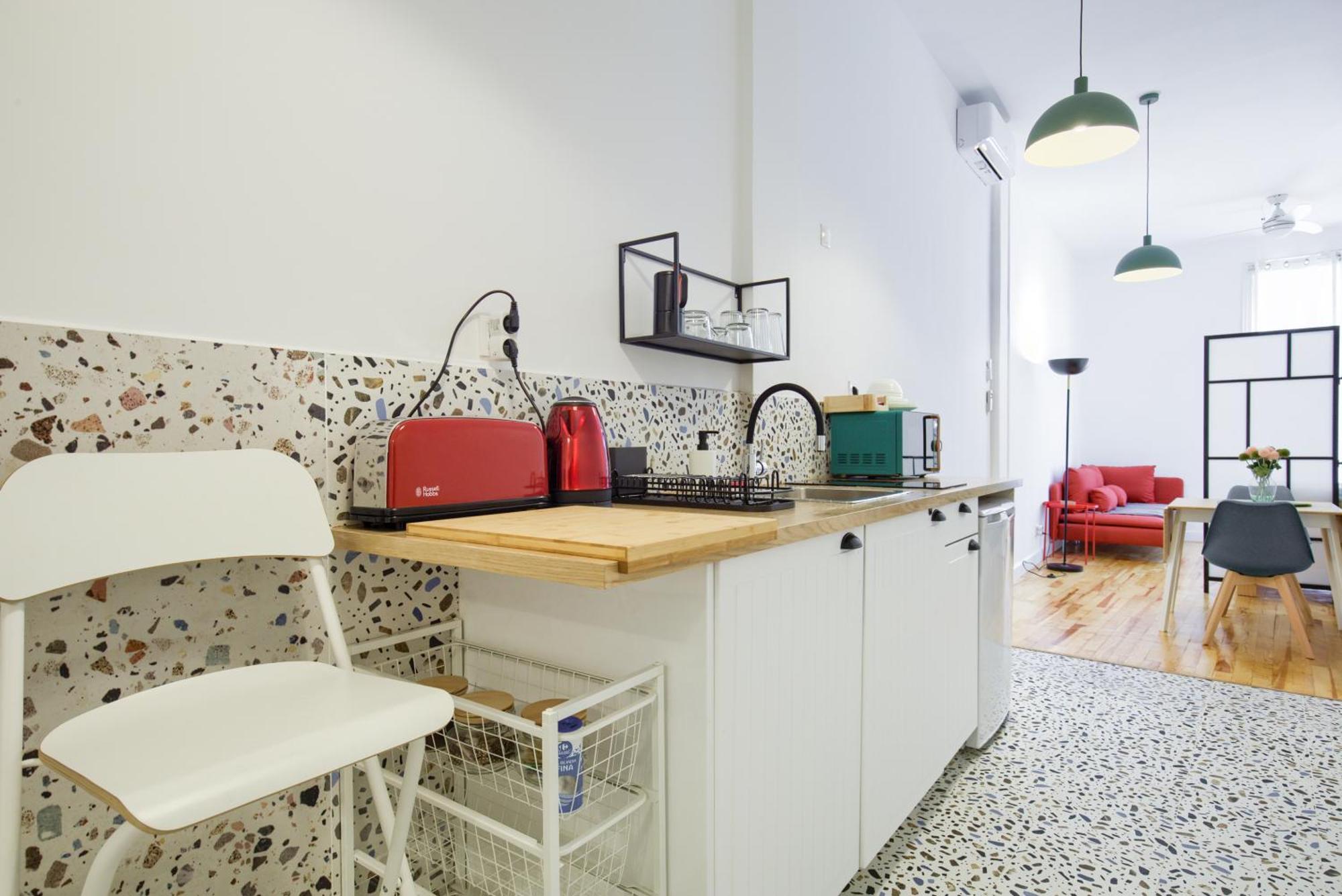 Mezzanine Orange Apartment Мадрид Стая снимка